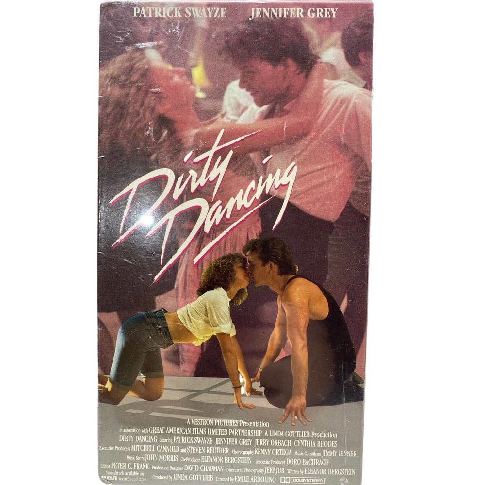 Dirty Dancing VHS Vestron 1987 New Factory Sealed Patrick Swayze Jennifer Grey